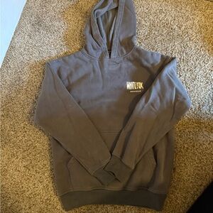 Womens white fox hoodie